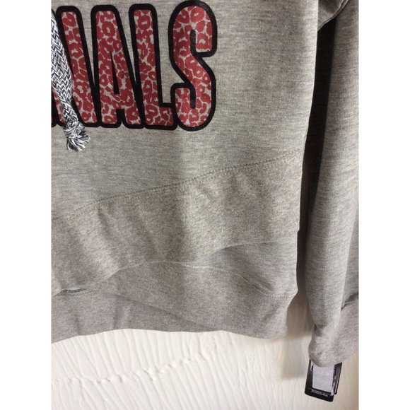 NWT, Arizona Cardinals NFL, Junior Size M, Hood Sweatshirt, Really Cute Design! - Picture 5 of 10